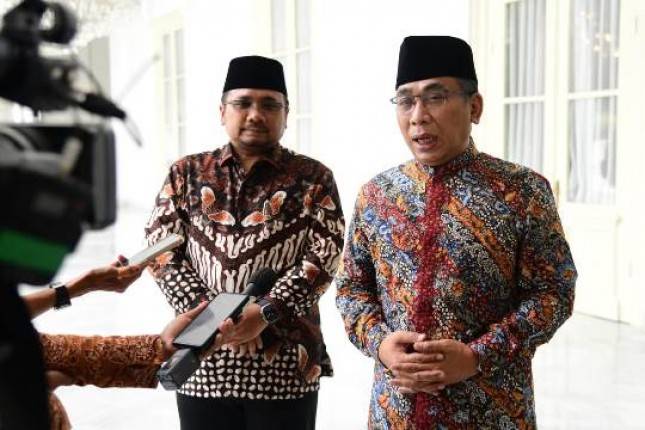 Presiden Jokowi Terima Ketua Umum PBNU