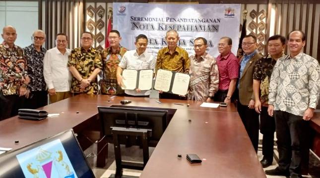 Kadin, ALFI Institute dan LSP LIP Teken Kerjasama 'MoU' Vokasi SDM Bidang Logistik
