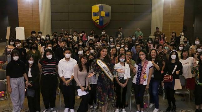 Kunjungi Stella Maris School, Miss Indonesia 2020 Ajak Orang Tua Kenali Bakat Anak di Dunia Beauty Pageant