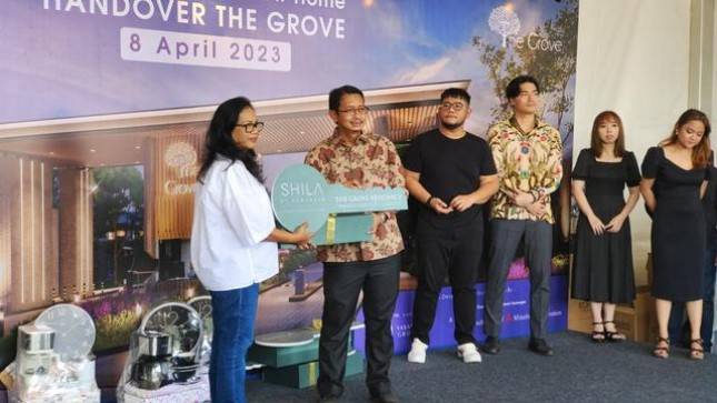 Top! Serah Terima Cluster 'The Grove' Shila at Sawangan Lebih Cepat dari yang Dijadwalkan