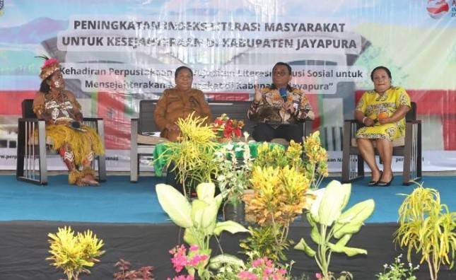 Perpusnas Resmikan Gedung Perpustakaan Jayapura, Sekda Hana Salomina Beberkan Paradigma Baru Perpustakaan