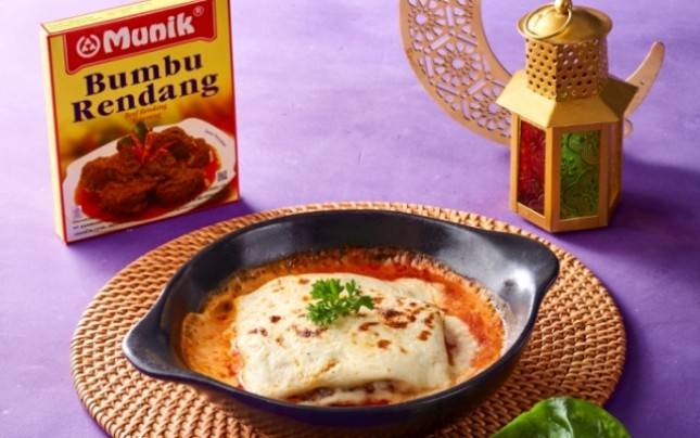 Pizza Marzano Sajikan Menu Rendang Kolaborasi Dengan Bumbu Munik DalamBentuk Calzone Dan Lasagna