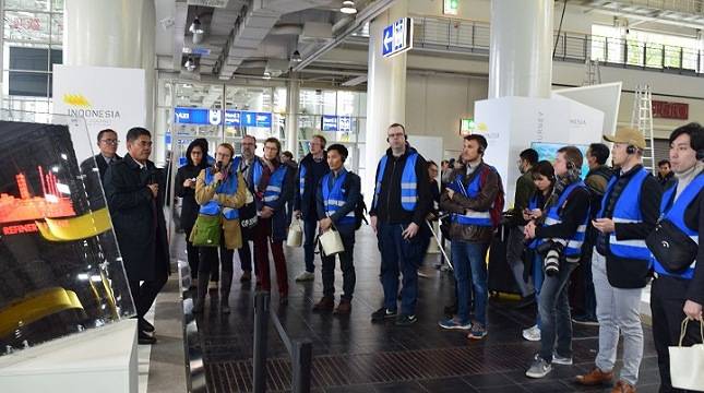 Dahsyat! Ratusan Jurnalis Internasional Kunjungi Pavilion Indonesia di Hannover Messe 2023