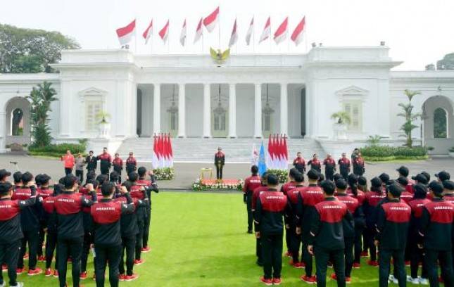 Presiden Jokowi Lepas Kontingen Indonesia untuk SEA Games Ke-32 Kamboja