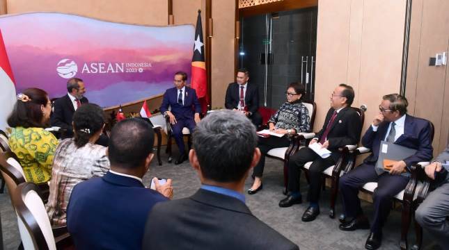 Presiden Jokowi dan PM Timor-Leste Bahas Peningkatan Kerja Sama Ekonomi Kedua Negara