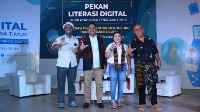 Masyarakat Terliterasi, Kemenkominfo Wujudkan Ruang Digital yang Kondusif dan Produktif di Nusa Tenggara Timur