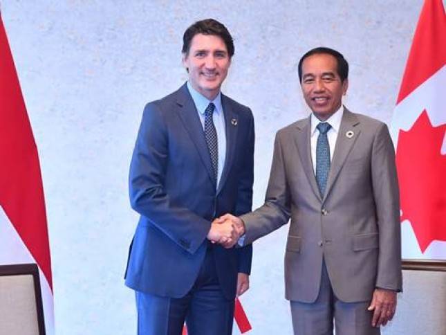 Presiden Jokowi dan PM Kanada Justin Trudeau Bahas Kerja Sama Ekonomi hingga Kondisi Myanmar