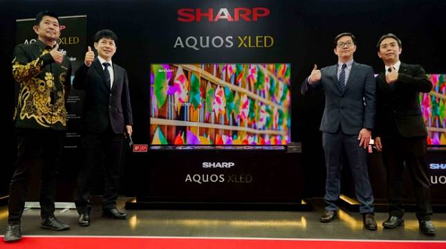 Sharp Luncurkan TV AQUOS XLED 4K Terbaru di Kawasan Asia, Timur Tengah, dan Afrika