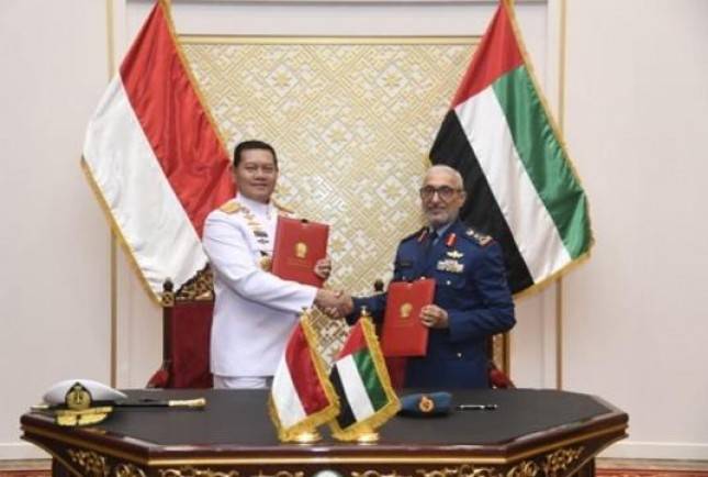 Panglima TNI Laksamana Yudo Margono Tandatangani Kerjasama Militer Dengan Angkatan Bersenjata UEA Yang Sudah Dua Tahun Tertunda