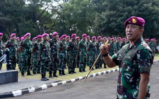 Dankormar Mayjen TNI (Mar) Mur Alamsyah: Di Tangan Kalian Saya Menaruh Harapan Besar untuk  Menjadikan Prajurit Muda sebagai Petarung Marinir