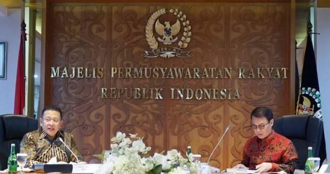 Ketua MPR RI Jadwalkan Sidang Tahunan MPR RI Dilaksanakan Tanggal 15 -16 Agustus