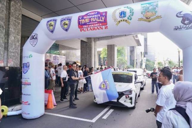 Ketua Umum IMI Buka Kejuaraan Nasional Teladan Time dan Fun Rally Putaran 2 di Jakarta