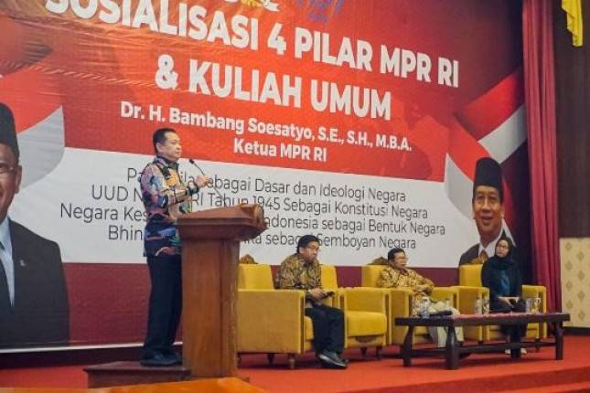 Ketua MPR RI  Ajak Akademisi Wujudkan Visi Indonesia Emas 2045