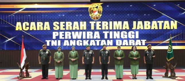 Kasad Jenderal Dudung Abdurachman Pimpin Sertijab Koorsahli Kasad, Kapuskesad dan Danpussenarhanud