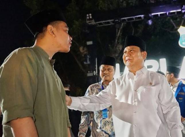 Menhan Prabowo Subianto Hadiri Peringatan Hari Lahir ke-63 PMII di Solo