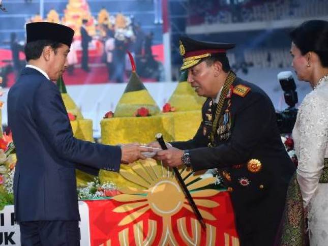 Pesan Presiden Jokowi kepada Prajurit Bhayangkara