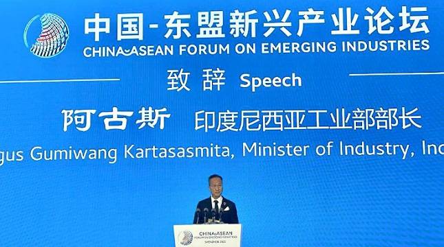 Menperin Agus Beberkan Kekuatan ASEAN di Gelaran Forum Industri di Tiongkok