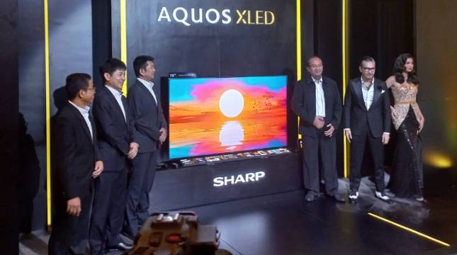 Permintaan TV Ukuran Besar Naik, Sharp Hadirkan AQUOS XLED untuk Pasar Indonesia 