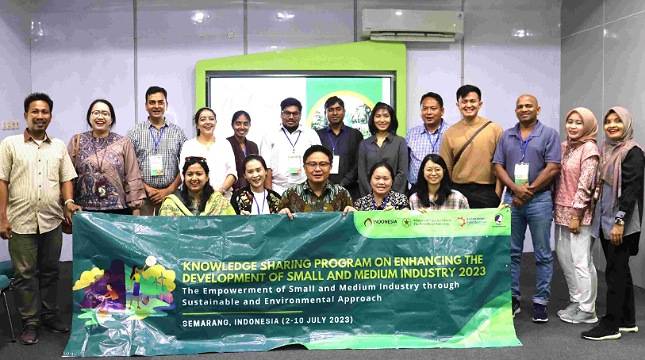 Balai Kemenperin Pamerkan Inovasi Teknologi Ramah Lingkungan kepada Delegasi Colombo Plan