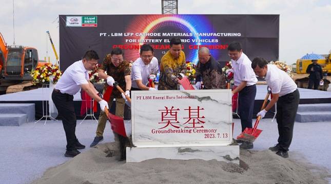 KEK Kendal Resmi Menjadi Lokasi Pabrik Komponen Lithium Baterai Kendaraan Listrik Pertama di Asia Tenggara