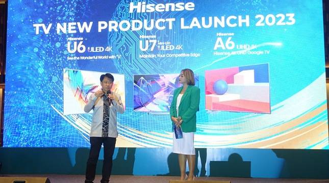 Masuki Pasar Indonesia, Hisense Luncurkan 3 Produk TV High Technologi
