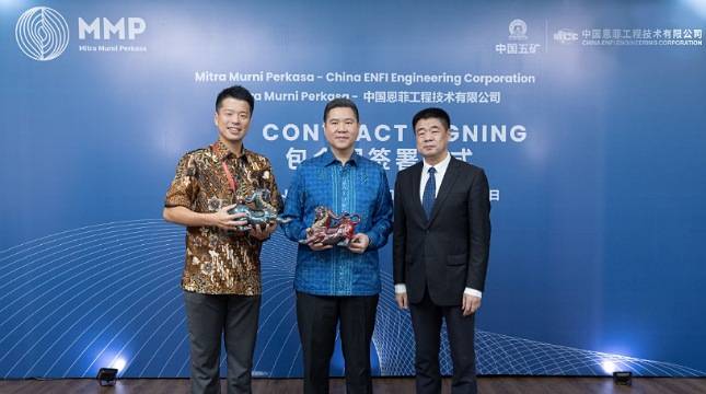 MMS Group Indonesia Tunjuk China ENFI Sebagai Kontraktor Proyek Smelter Nikel Mitra Murni Perkasa di Kalimantan Timur