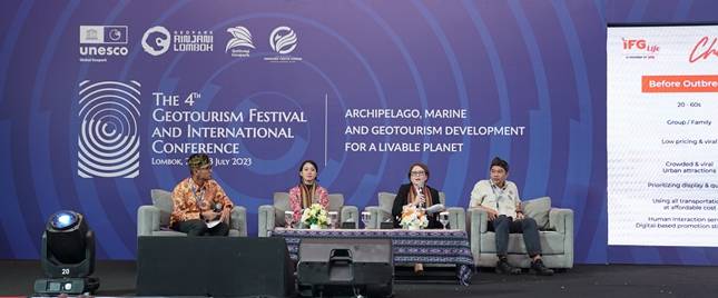 IFG Life Menjadi Official Partner The 4th Geotourism Festival & International Conference di Geopark Rinjani-Lombok