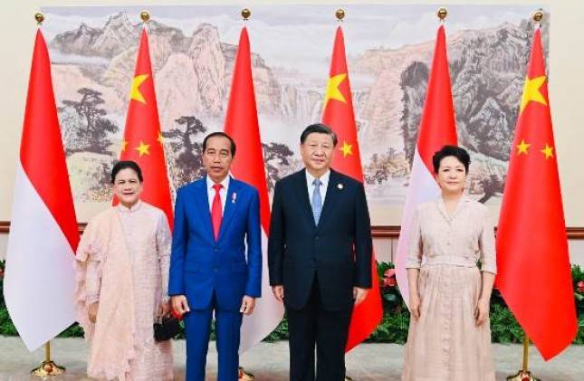 Presiden Joko Widodo Lakukan Pertemuan Bilateral dengan Presiden Xi Jinping