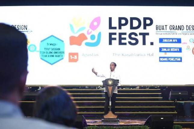 Hadiri LPDP Fest, Presiden Jokowi Optimistis Indonesia Bisa Jadi Negara Maju