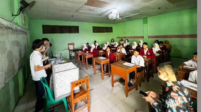 Upaya Klinair Sebarkan Kesadaran Pentingnya Faktor Lingkungan Dalam Pembelajaran Siswa