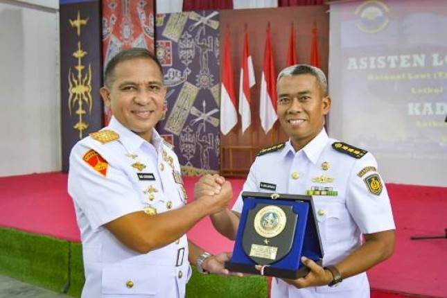 Danlantamal IX Pimpin Serah Terima Jabatan Aslog Danlantamal dan Kadiskes Lantamal IX Ambon  