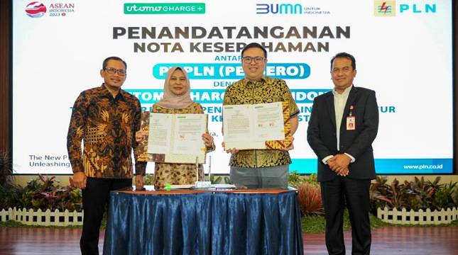 Utomo Charge+ dan PLN Kembangkan Integrasi Jaringan Akses Mobilitas Bersih di Asia Tenggara