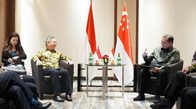 Perkuat Kerja Sama Indonesia-Singapura Lewat Economic Bilateral Working Group, Menko Airlangga Tekankan Pentingnya Inovasi dan Terobosan 