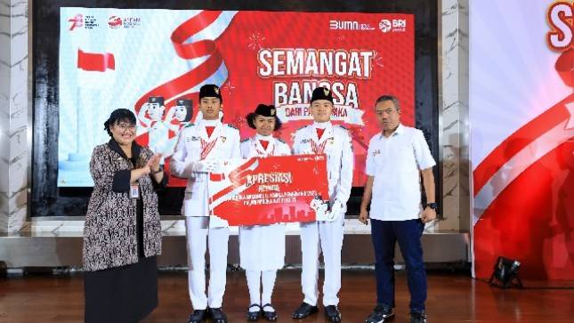 Kobarkan Semangat Bangsa, BRI Beri Dana Apresiasi Untuk Paskibraka Nasional