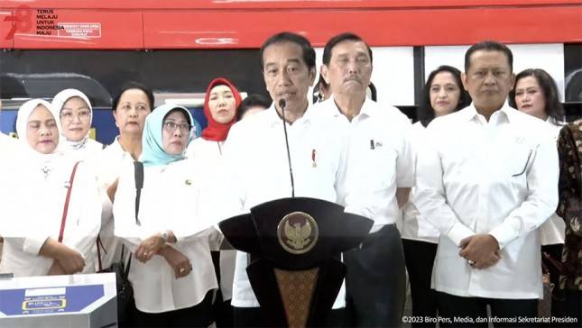 Presiden Jokowi Resmikan LRT Terintegrasi Jabodebek