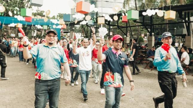 Perayaan HUT PT PP Ke-70 Digelar Penuh Keseruan dan Kebersamaan