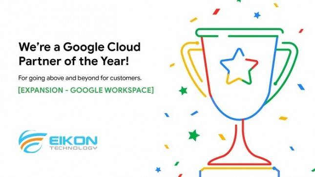 EIKON Technology Meraih Penghargaan Google Cloud Expansion Partner of the Year 2023 untuk Google Workspace di Asia Pasifik
