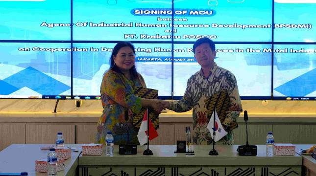 Kemenperin - Krakatau Posco Jalin Kerja Sama Ciptakan SDM Industri Baja Kompeten