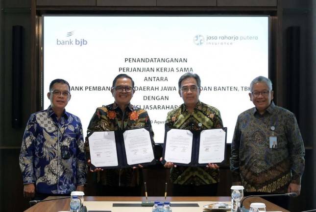 Akselerasi Bisnis, bank bjb Teken MoU dengan Asuransi Jasaraharja Putera
