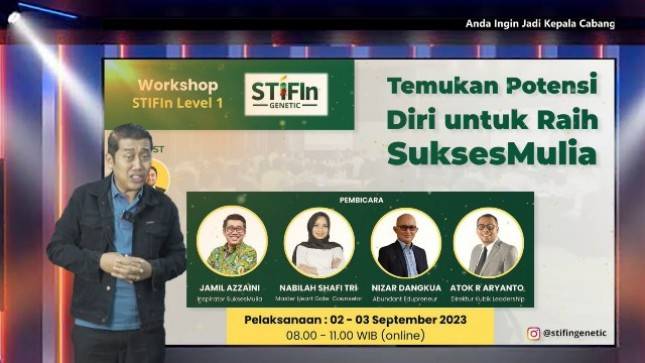 STIFIn Genetic Bantu Indonesia Sambut &lsquo;Indonesia Emas 2045&rsquo;