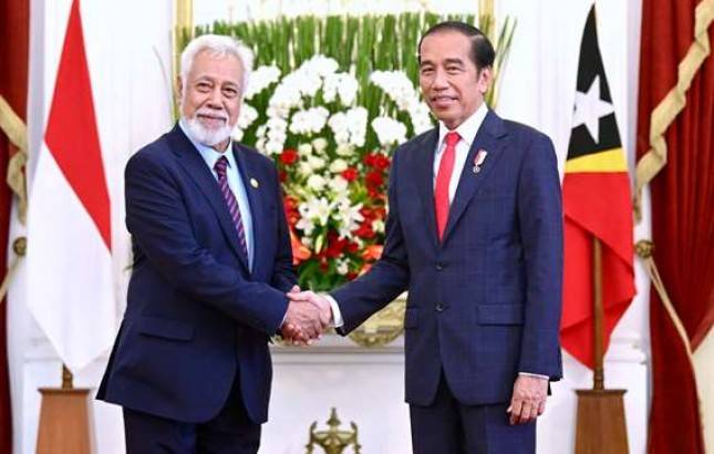 Presiden Jokowi dan PM Timor-Leste Bahas Pembentukan Kawasan Ekonomi Kedua Negara