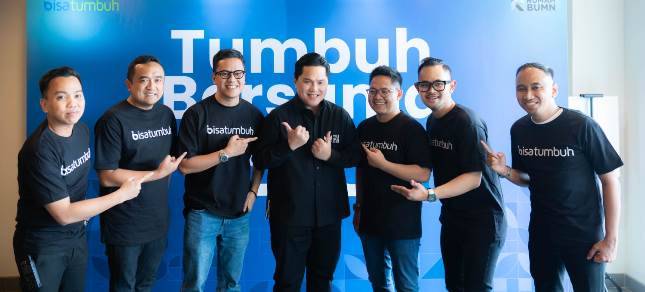 Menteri BUMN Erick Thohir Ajak BISA TUMBUH Kolaborasi dengan TUMAH TUMBUH Untuk Akselerasi UMKM