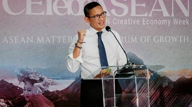 Menparekraf Sandiaga Apresiasi CElebrASEAN Jadi Panggung Produk Ekonomi Kreatif Indonesia Mendunia