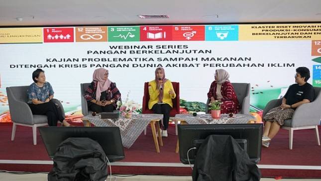Sekolah Ilmu Lingkungan UI Peduli Sampah Makanan di Tengah Krisis Pangan Dunia 