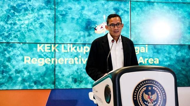 Menteri Sandiaga Uno Dukung KEK Likupang Jadi Kawasan Pariwisata Regeneratif