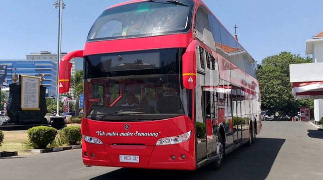 Resmi diluncurkan, Yuk! Keliling Semarang Naik Bus Tingkat Wisata