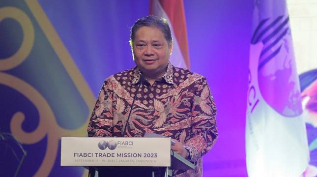 Menko Airlangga 'Rayu' 22 Negara FIABCI untuk Investasi di IKN