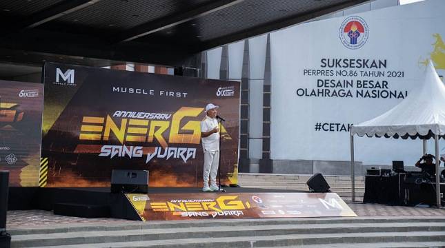 Bangga! Muscle First Brand Suplemen Fitness Anak Muda Didukung Langsung Oleh Kemenpora
