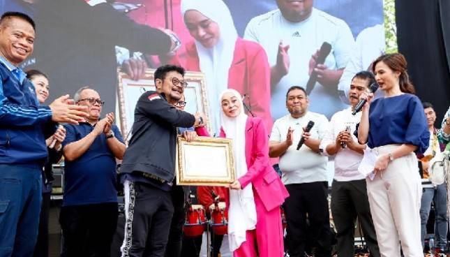 Dinobatkan Jadi Duta Petani Milenial, Ini Pesan Lesti Kejora
