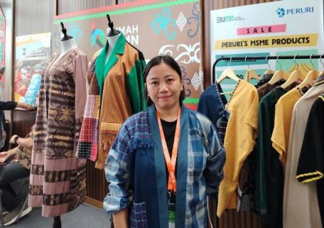 UMKM Binaan Peruri Pameran di China, Laku Keras!